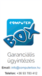 Mobile Screenshot of computerbox.hu
